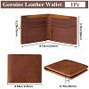 Rectangle Leather Credit Card Wallets for Men AJEW-WH20007-07C-2