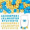 52Pcs 2 Bags 2 Colors Acrylic European Beads OACR-TA0004-45A-1