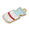 Medical Theme Alloy Enamel Pendants ENAM-U0001-02D-2