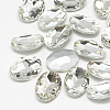 Pointed Back Glass Rhinestone Cabochons RGLA-T080-4x6mm-01-1