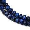 Natural Lapis Lazuli Beads Strands G-P553-F04-04-4