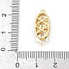 Brass Micro Pave Clear Cubic Zirconia Box Clasps KK-U051-01G-04-4