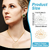 60Pcs 2 Styles Long-Lasting Plated Brass Pendants KK-HY0003-73-2