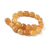 Dyed Natural Malaysia Jade Beads Strands G-P528-I15-01-4