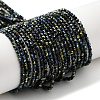 Electroplate Glass Beads Strands LS-GLAA-H021-01A-HP09-1