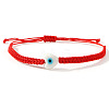 Bohemian Glass Bead Braided Bead Bracelets HV2776-1-1