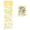 Flowers with Rabbits Paper Sticker PW-WGCFCFE-09-1