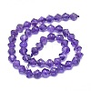Natural Amethyst Beads Strands G-F715-016-2