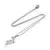 Non-Tarnish 201 Stainless Steel Pendants Necklaces NJEW-S105-JN668-45-1-2