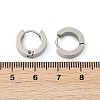 201 Stainless Steel Hoop Earring EJEW-C131-05P-5