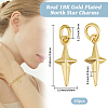 20Pcs Brass Charms KK-BBC0017-27-2