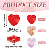 30Pcs 3 Colors Transparent Glass Beads GLAA-TA0003-59-4