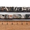 Natural Map Stone Beads Strands G-T139-8x8-45A-5