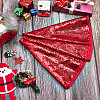 Polyester Christmas Tree Skirt DIY-WH20032-86B-4