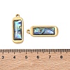 Natural Paua Shell Pendants SA-CBA11D7-12B-G-3