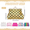 6Pcs 6 Style PVC Wallets for Women AJEW-FG0003-12-2