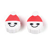 Christmas Theme Handmade Polymer Clay Beads LS-X-CLAY-S091-75-3