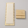Bamboo Necklace Organizer Display Stands NDIS-WH0009-21A-2