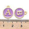 Initial Letter A~Z Alphabet Enamel Charms ENAM-Q437-10-3