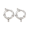 Tarnish Resistant 304 Stainless Steel Spring Ring Clasps STAS-R083-03-1
