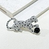 Leopard Plastic Brooch PW-WG74144-01-3