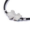 Adjustable Elastic Cord Bracelets BJEW-JB05286-M-5