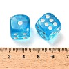 Spray Printed Transparent Acrylic Beads AC-CBA40CF-01H-3