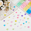 1140Pcs 24 Colors Opaque Acrylic Beads Sets SACR-PA0001-27-4
