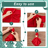 6Pcs 2 Colors Square Cotton Table Runner DIY-GA0007-08-3