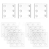 24Pcs Square Acrylic Sheet for Knitting Loom Accessories TOOL-GA0001-95A-1