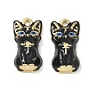 Alloy Enamel Pendants AL-CBA4262-02G-02-1