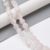 Natural Rose Quartz Beads Strands G-K359-C10-01-2
