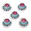 Printed Natural Shell Big Pendants SH-CBA93AD-19-2
