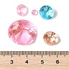 Acrylic Rhinestone Pointed Pointed Back Cabochons GACR-XCP0001-03-3