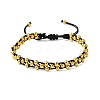 Nylon Thread Braided Bracelets for Women BJEW-JB11352-02-2