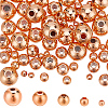 75Pcs 5 Styles Rack Plating Brass Spacer Beads KK-LP0001-07RG-1