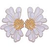Vintage Flower Stud Earrings for Women JE1095E-1