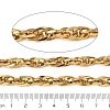 Ion Plating(IP) 304 Stainless Steel Rope Chains CHS-H025-16G-01-2