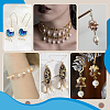 32Pcs 8 Styles Natural Pearl Nuggets Pendants PALLOY-PH01723-5