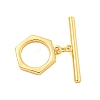 Brass Toggle Clasps KK-A223-06G-1
