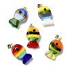 Handmade Lampwork Pendants LAMP-A007-01G-05-05-1
