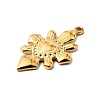 304 Stainless Steel Pendants STAS-H482-02G-2
