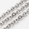 304 Stainless Steel Cable Chains CHS-K002-02-3.5mm-B-1