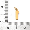 304 Stainless Steel Charms STAS-A106-01G-01-3