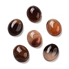 Dyed & Heated Natural Banded Agate Cabochons G-G145-01A-24-1