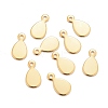 201 Stainless Steel Charms STAS-K217-88G-3