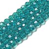 Transparent Glass Beads X-EGLA-A035-T8mm-D12-1