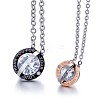 Fashewelry Stainless Steel Pendant Necklaces NJEW-FW0001-02M-2