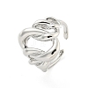 Long-Lasting Plated Brass Cuff Rings RJEW-I103-087P-1