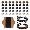 Fashewelry Men's Mixed Stone Bracelet DIY Making Kit DIY-FW0001-11-2